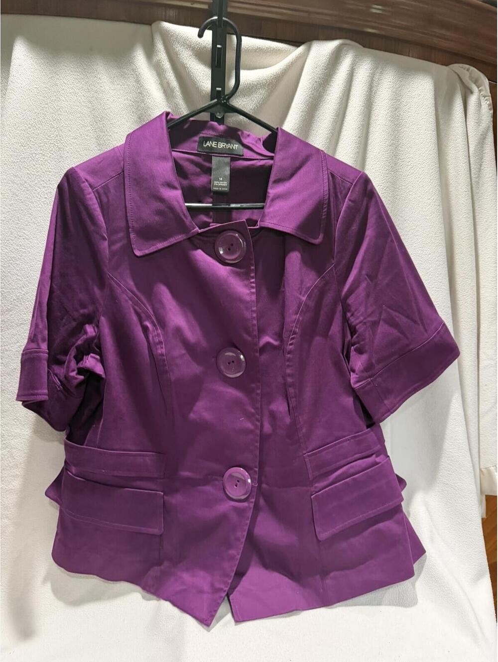 Lane Bryant Shirt Jacket